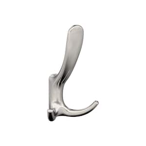 Finesse 2.1875 in. H Zinc 35 lbs. Load Capacity Wall Hook in Polished Nickel