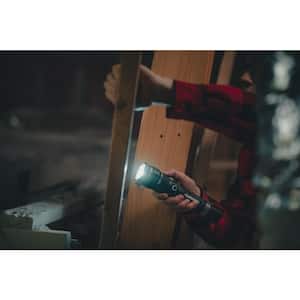 5000 Lumens Dual Power LED Rechargeable Focusing Flashlight with Rechargeable Battery and USB-C Cable Included
