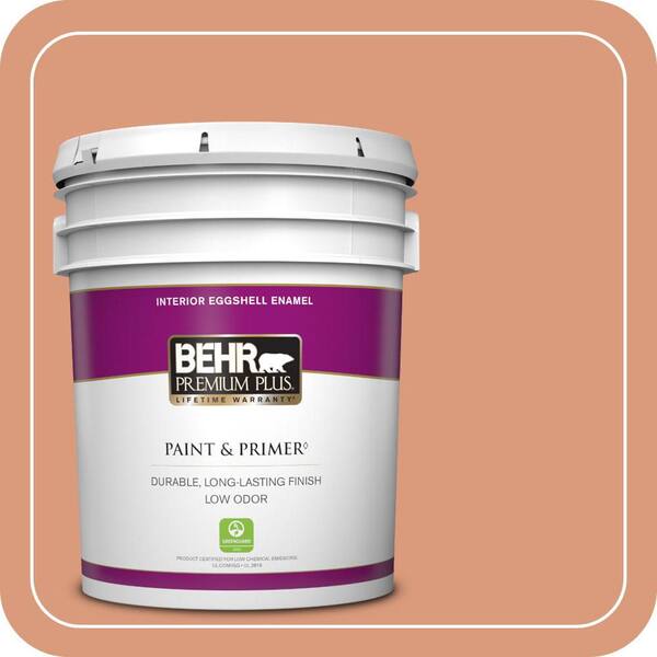 BEHR PREMIUM PLUS 5 gal. #MQ1-27 Dazzle and Delight Eggshell Enamel Low Odor Interior Paint & Primer