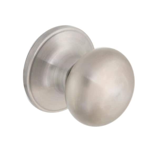 Defiant Simple Series Round Stainless Steel Hall and Closet Door Knob