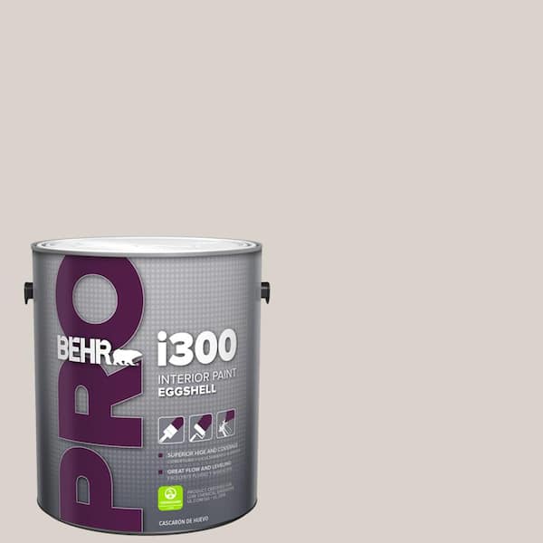 BEHR PRO 1 gal. #N200-1 Moth Gray Eggshell Interior Paint