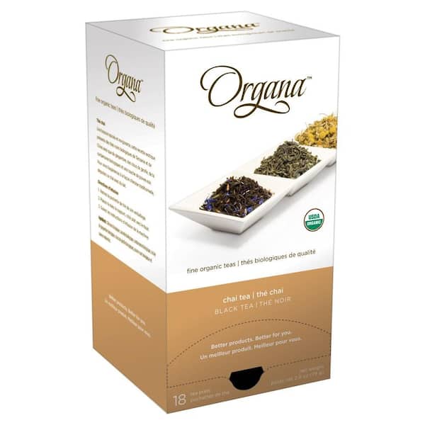 Organa Chai Single Cup Tea Pods, 18-count-DISCONTINUED
