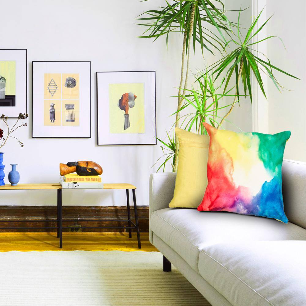 primary color pillows