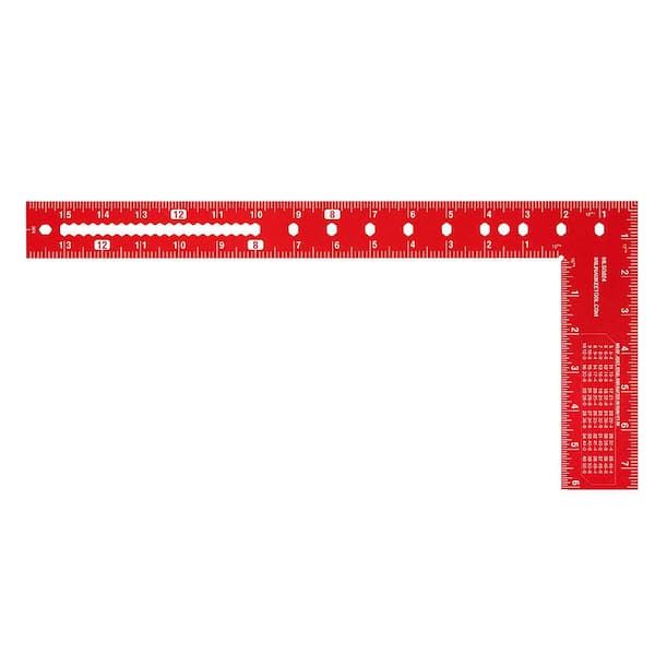 Milwaukee 16 in. x 24 in. Aluminum Framing Square MLSQ024 - The Home Depot