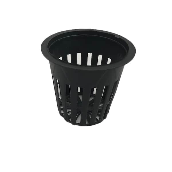 Viagrow 2 in. Black Black Plastic Net Pot