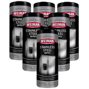 Weiman Products Stainless Steel Wipes 30 Count (Pack of 1)