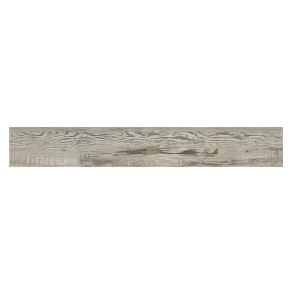 A&A Surfaces - Odin Ash 12 MIL x 7 in. W x 48 in. L Waterproof Click Lock Vinyl Plank Flooring (26.15 sq. ft./case)