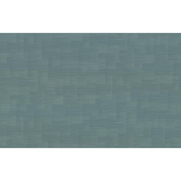 York Wallcoverings Blue and Green Convergence Vinyl Wallpaper Matte, 26 in. x 30 ft.