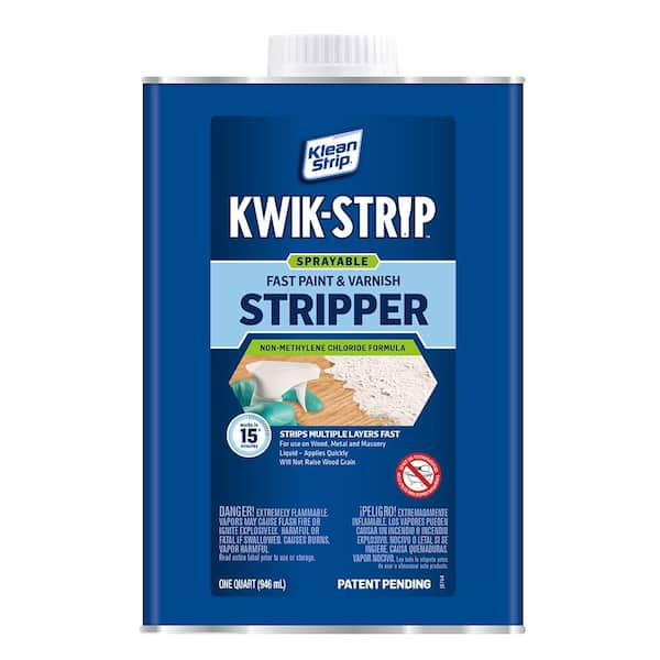 Klean-Strip 1 qt. Kwik-Strip Paint and Varnish Sprayable Stripper - CA Formula