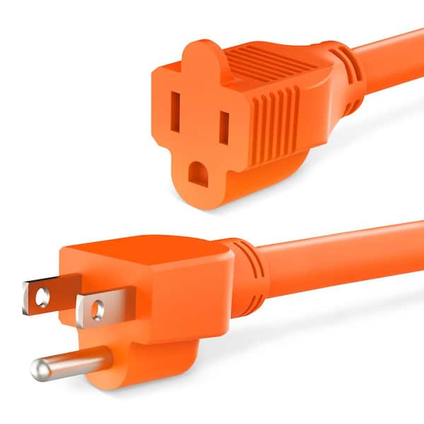 15 ft. 16/3 SJT, Outdoor Extension Cord, Orange