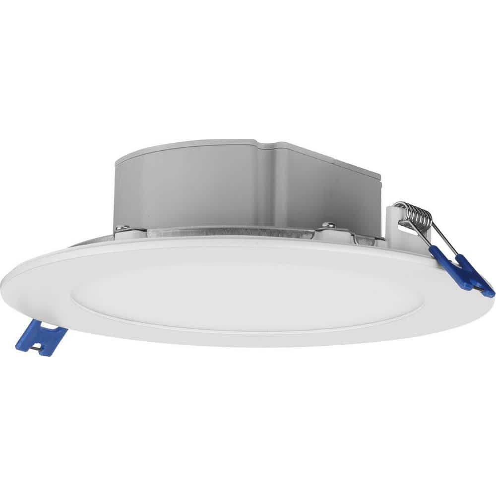 Satin White Aluminum LED Recessed Downlight, 7-Inch