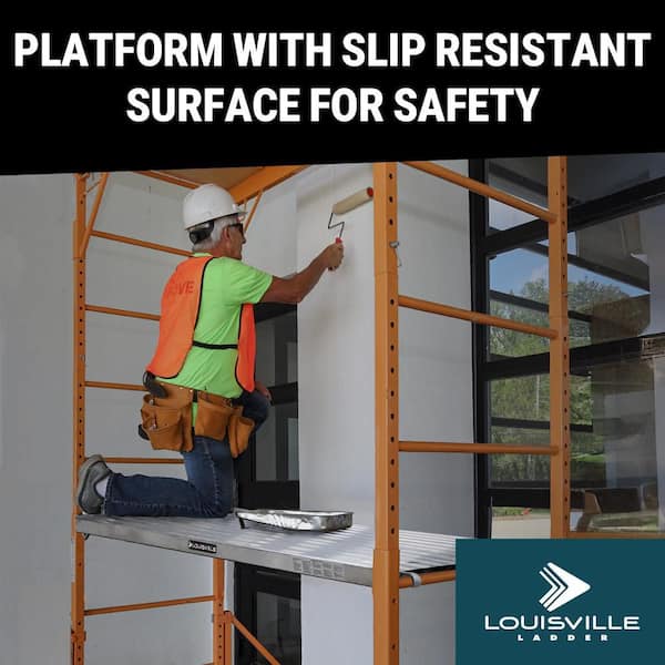 7 ft. x 19 in. Scaffolding Platform, Aluminum Work Platform and Scaffold Plank