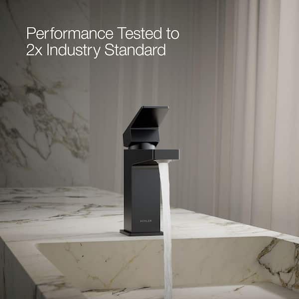 KOHLER Honesty Single Handle Single Hole Bathroom Faucet In Matte