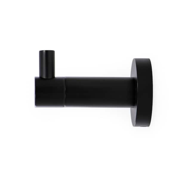 Florence Double Robe Hook in Matte Black