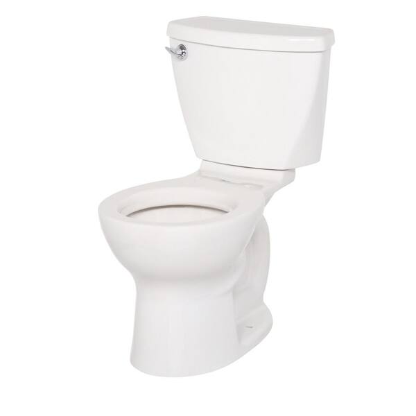 American Standard 270BB001.020 Cadet 3 Right Height Round Front Two-Piece Toilet with 10-Inch Rough-In White 