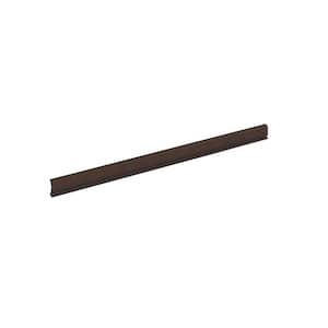 2.92 in. W X 96 in. H X 1.57. D Lincoln Chestnut Solid Wood Crown Molding with cleat