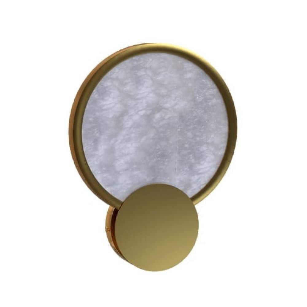 Eclissi LED Eclipse Wall Sconce Brass Finish with Marble Shade price history on PriceWatchPro