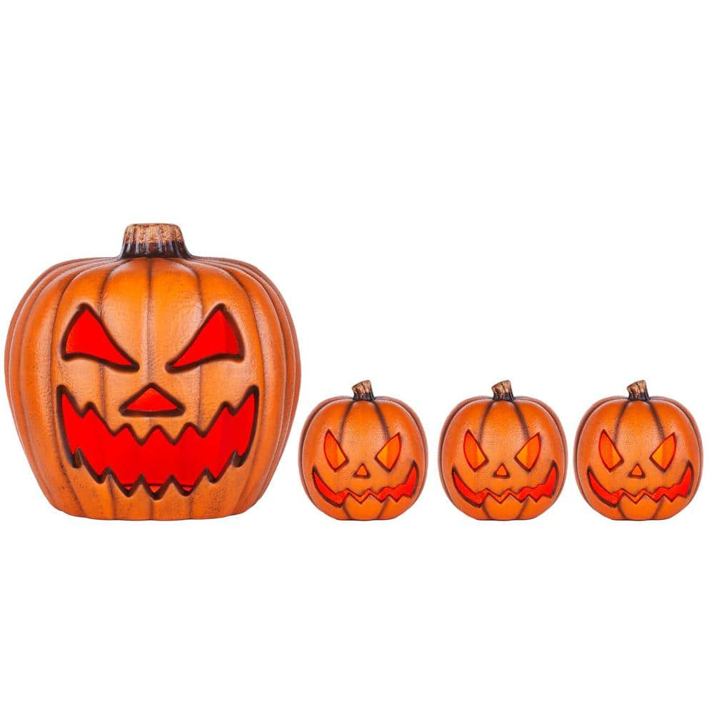 Reviews for Home Accents Holiday Blow Mold Pumpkins Multipack | Pg 1 ...