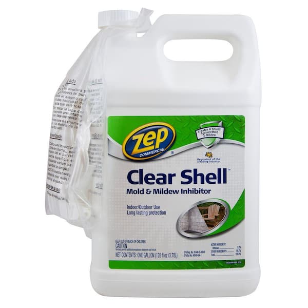 ZEP 128 oz. Clear Shell Mold and Mildew Inhibitor (Case of 4)