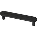 Simply Refined 3-3/4 in. (96 mm) Matte Black Drawer Pull