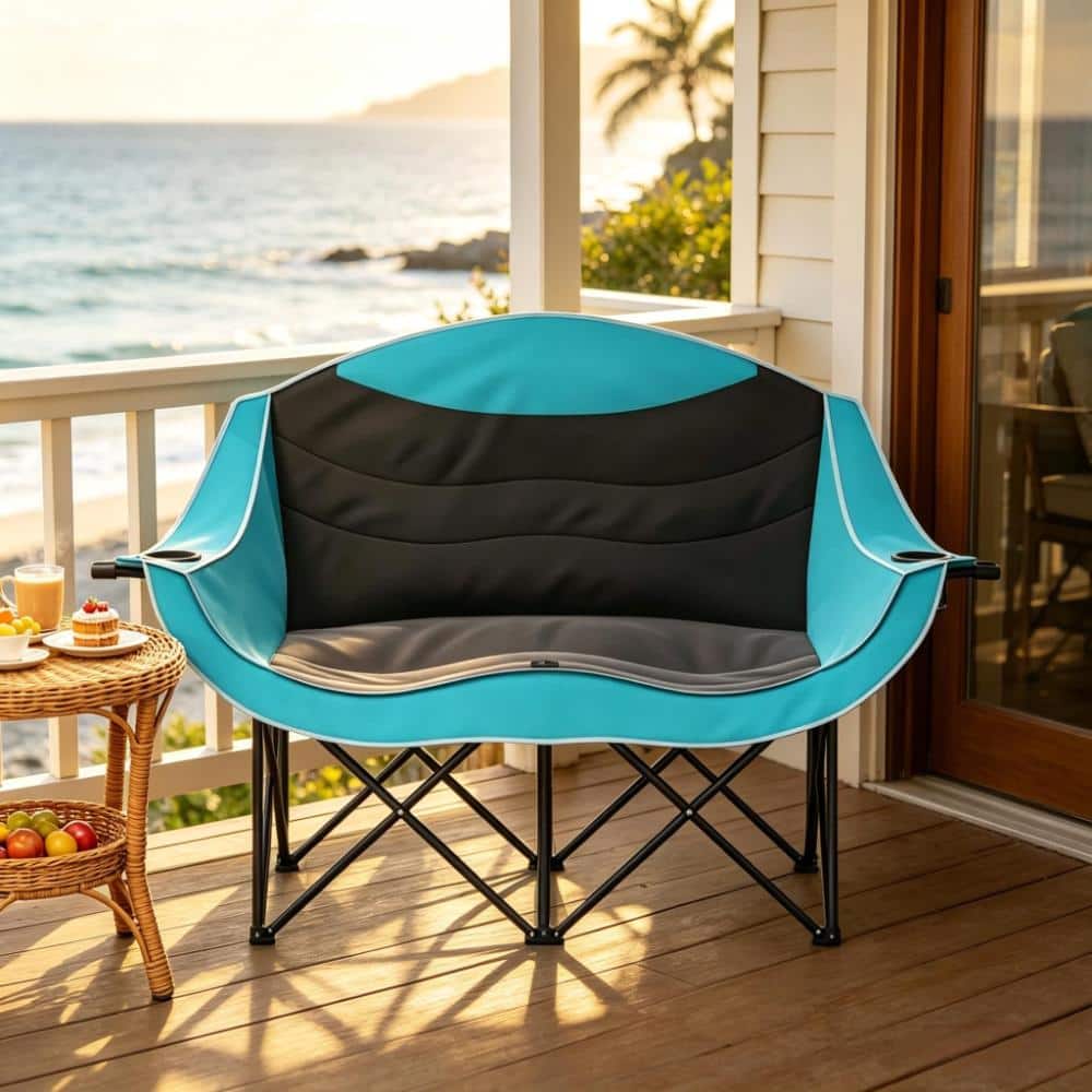 6. Foldable Portable Outdoor Single Hiking Camping Loveseat Chair price history on PriceWatchPro