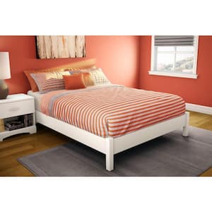 Step One Full-Size Platform Bed in Pure White