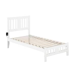 Tahoe Twin Bed with Footboard in White