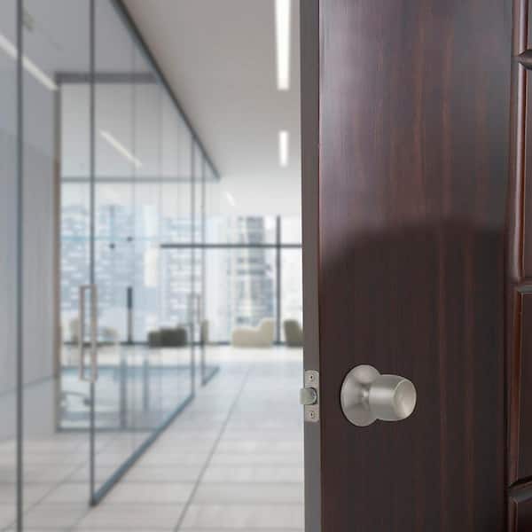 Details about   DEFIANT PASSAGE Door Knob PPD Shipping Brandywine - Stainless Steel Finish 