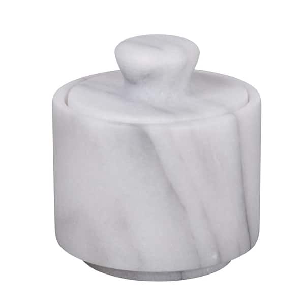 French Kitchen White Marble Pepper Mill + Reviews