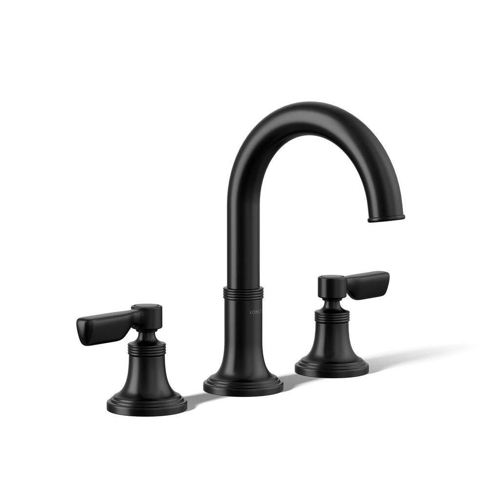 matte-black-kohler-widespread-