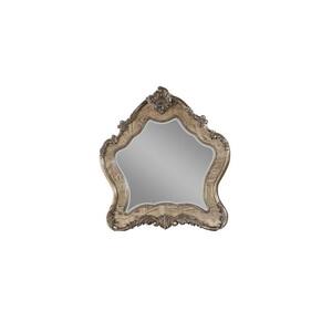 46 in. W x 48 in. H Wood Oak Wood Dresser Mirror