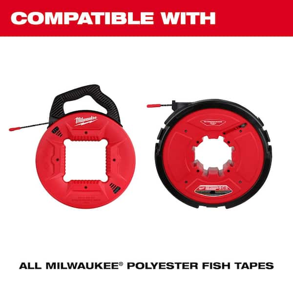 Milwaukee Polyester Fish Tape Repair Kit 48-22-4169 - The Home Depot