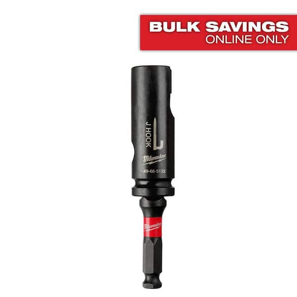 7/16 in. to 1/2 in. Lineman's J Hook Socket Extension
