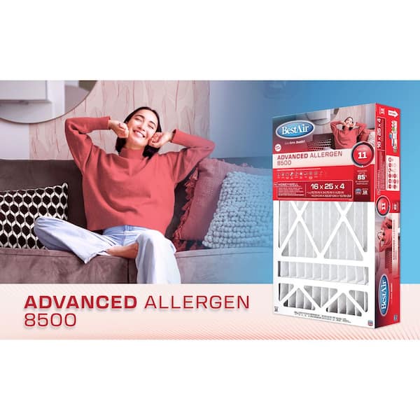 BestAir 16 in. x 25 in. x 4 in. Honeywell FPR 7 Air Cleaner Filter