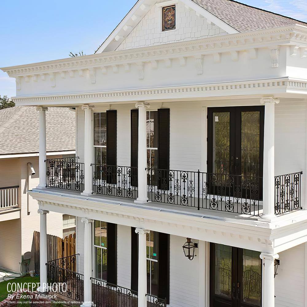 Primed Gray Polyurethane Traditional Decorative Corbel