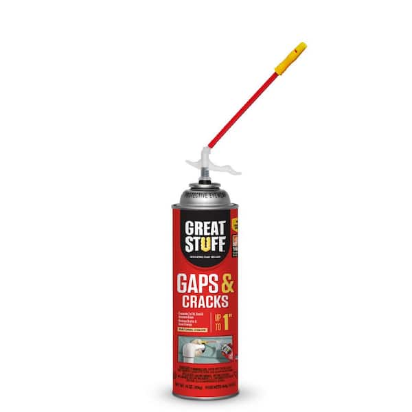 GREAT STUFF 16 oz. Gaps and Cracks Insulating Spray Foam Sealant with Quick Stop Straw