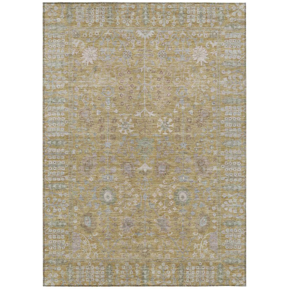 UPC 199477118957 product image for Chantille Machine Washable Indoor/Outdoor Abstract ACN2231 Wheat 9 ft. x 12 ft.  | upcitemdb.com