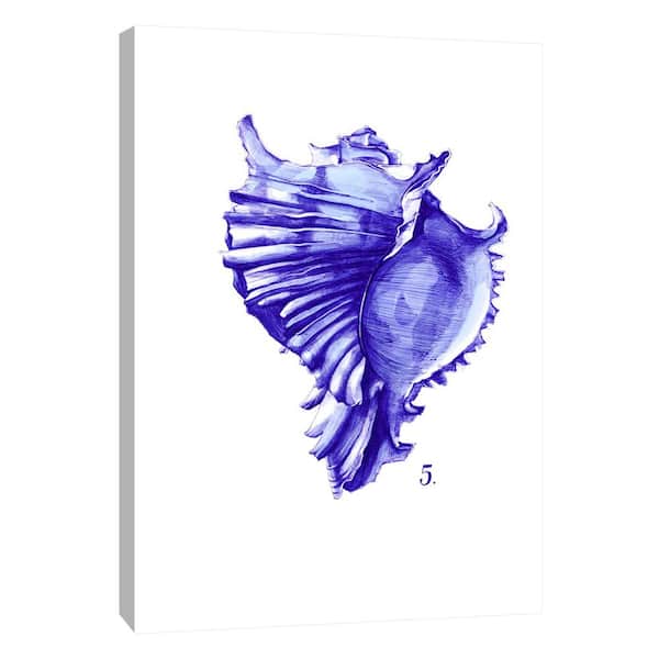PTM Images 12 in. x 10 in. ''Sea Life in Pen 5'' Printed Canvas Wall Art