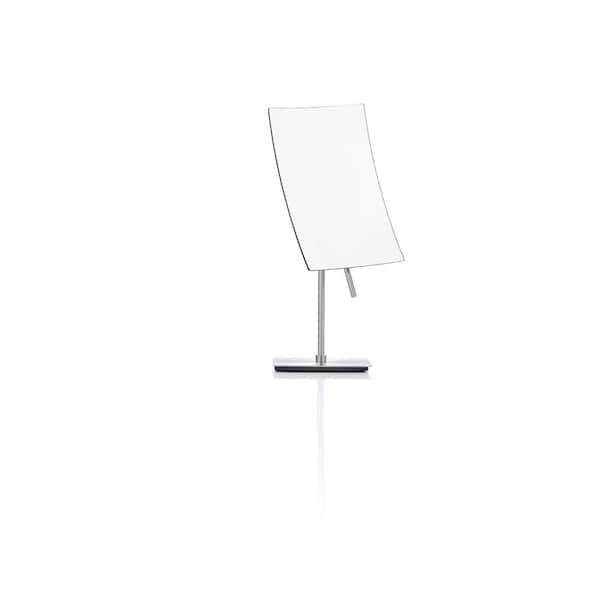 Blomus 4.3 in. x 11-1/2 in. Vista Cosmetic Makeup Mirror in Nickel Plated Steel