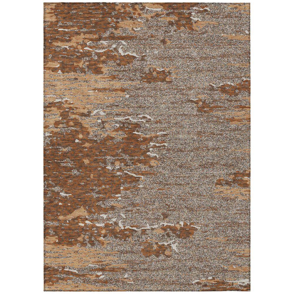 Chantille Machine Washable Indoor/Outdoor Abstract ACN2987 Paprika 5 ft. x 7 ft. 6 in. Area Rug price history on PriceWatchPro