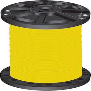 1,000 ft. 4 Yellow Stranded CU SIMpull THHN Wire