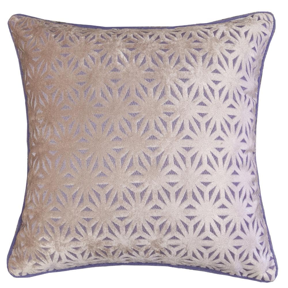 Hallie Purple Geometric Polyester 20 in. x 20 in. Throw Pillow price history on PriceWatchPro