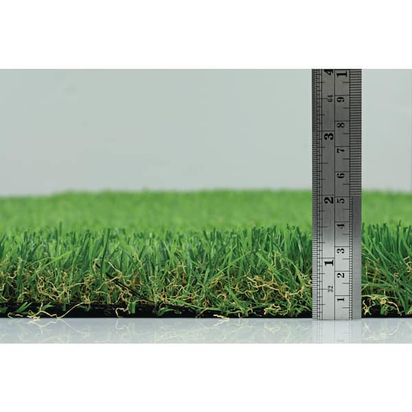 Nance Carpet and Rug ParkPro Multipurpose 12 ft. Wide x Cut to Length Green Artificial Grass