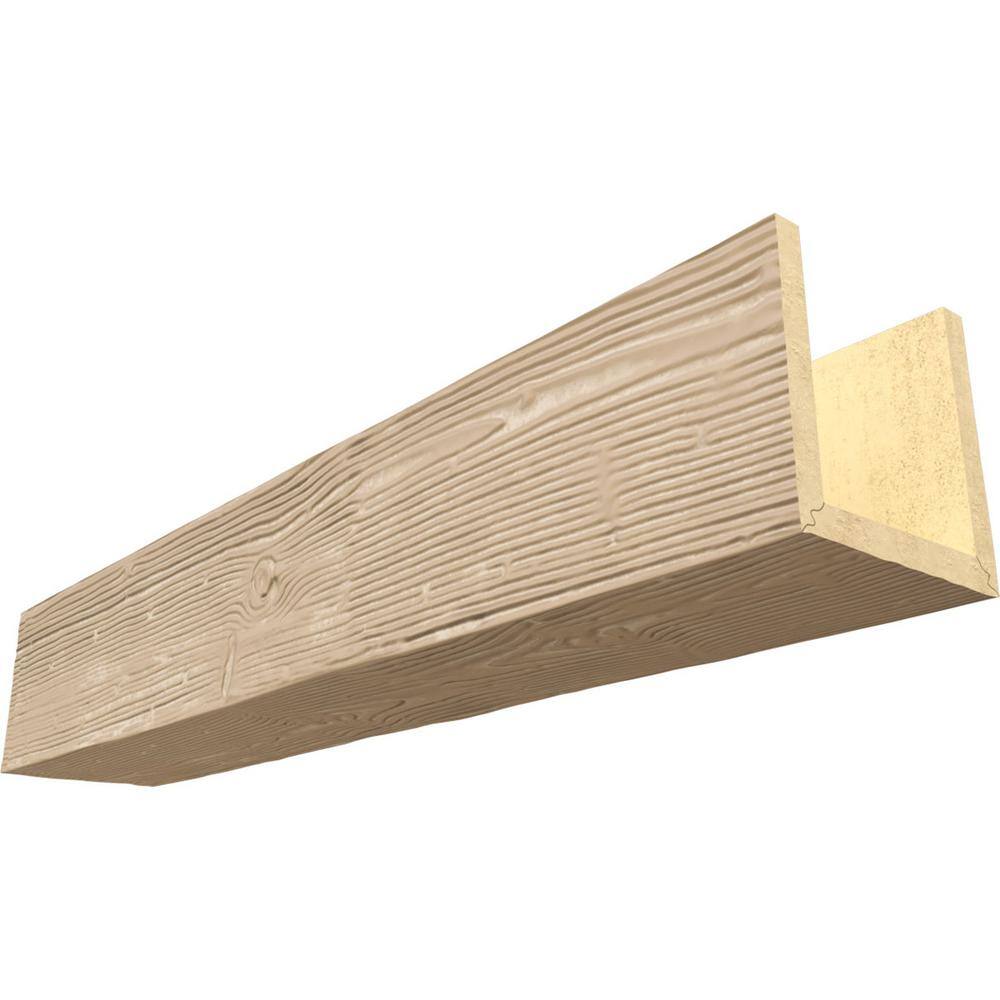 Ekena Millwork Endurathane 8 in. H x 10 in. W x 16 ft. L Sandblasted