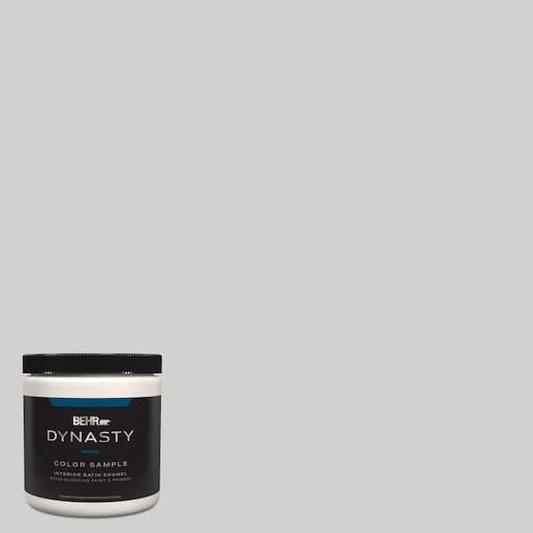 BEHR DYNASTY 8 oz. #PPU26-15 Halation Satin Enamel Stain-Blocking Interior/Exterior Paint and Primer Sample