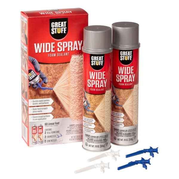 Wide Spray 18 oz. Spray Foam Sealant