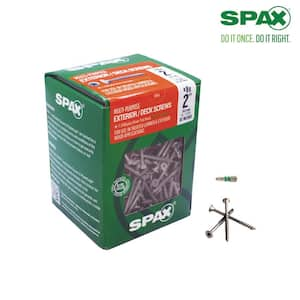 SPAX #8 x 3/4-in Zinc-Plated Multi-Material SPAX Multi-Purpose Interior  Wood Screws (35-Per Box) in the Wood Screws department at