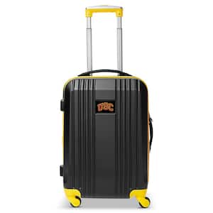 NCAA Southern California 21 in. Black Hardcase 2-Tone Luggage Carry-On Spinner Suitcase