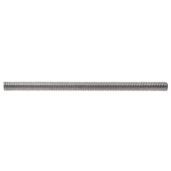 Hillman 6-32 x 3 in. Steel Threaded Rod