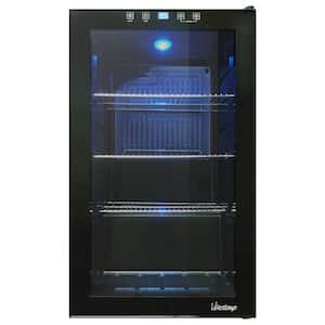 Beverage Refrigerator And Cooler – 110 To 130 Can Mini Fridge With